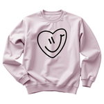 Smiley Crewneck - Black Logo
