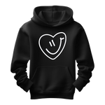Smiley Hoodie - White Logo