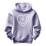 Smiley Hoodie - White Logo