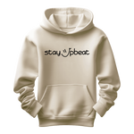 Stay Upbeat Hoodie - Black Logo