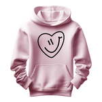 Smiley Hoodie - Black Logo