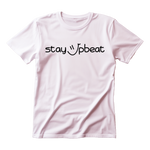 Stay Upbeat T-Shirt - Black Logo