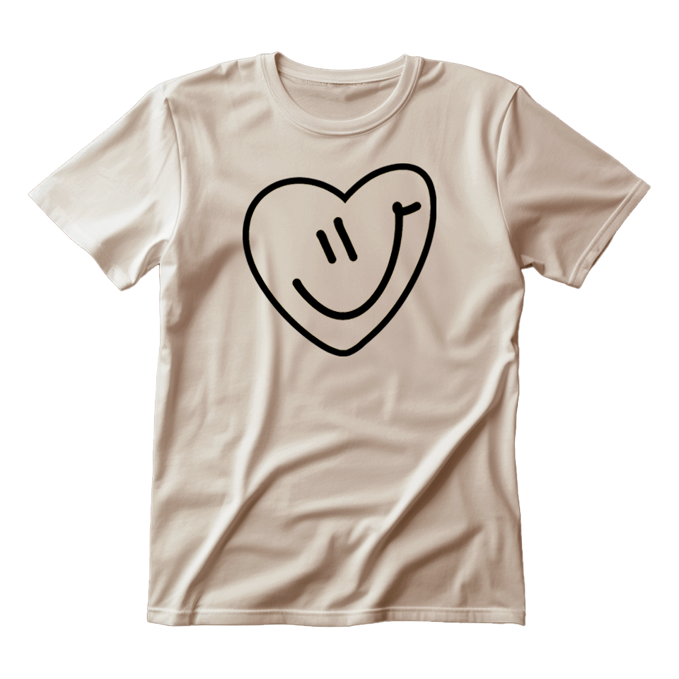 Smiley T-Shirt - Black Logo – Team Balmert