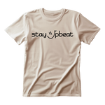 Stay Upbeat T-Shirt - Black Logo