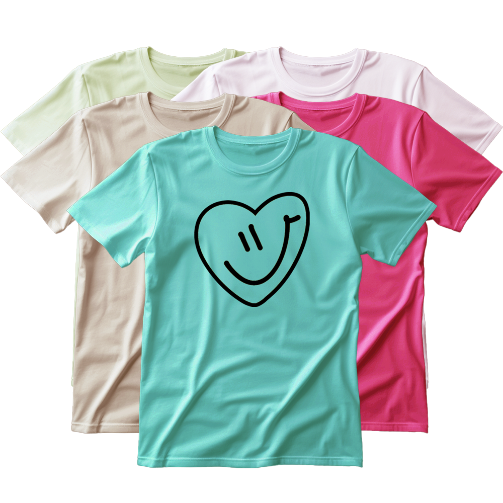 Smiley T-Shirt - Black Logo – Team Balmert