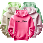 Stay Upbeat Hoodie - Black Logo