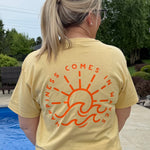 Happiness Comes In Waves T-Shirt